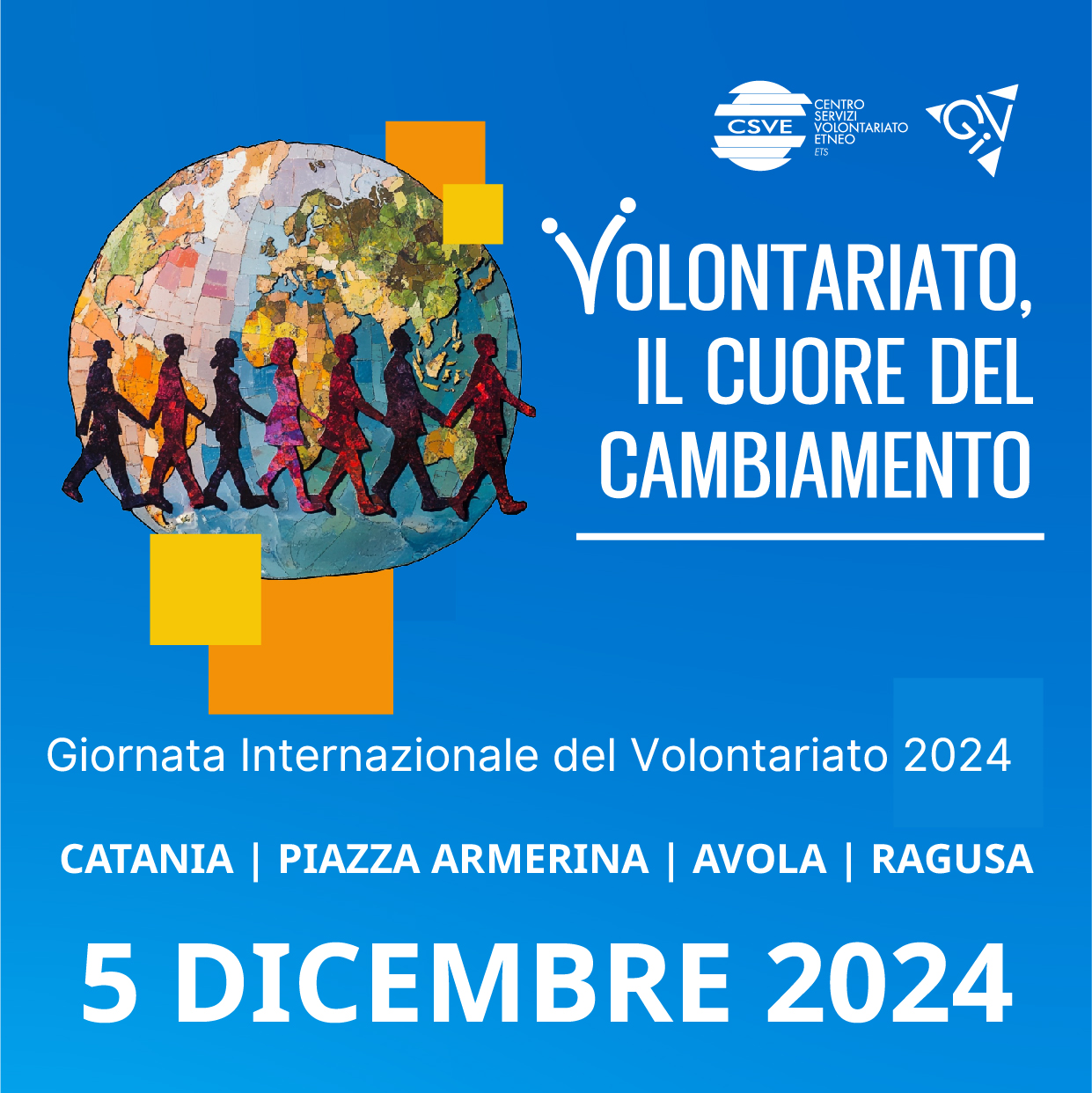 5 dicembre 2024, Giornata internazionale del Volontariato