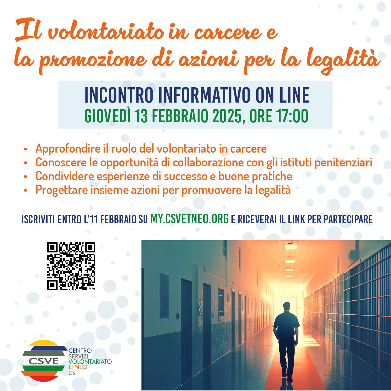 Volontariato in carcere: incontro informativo on line