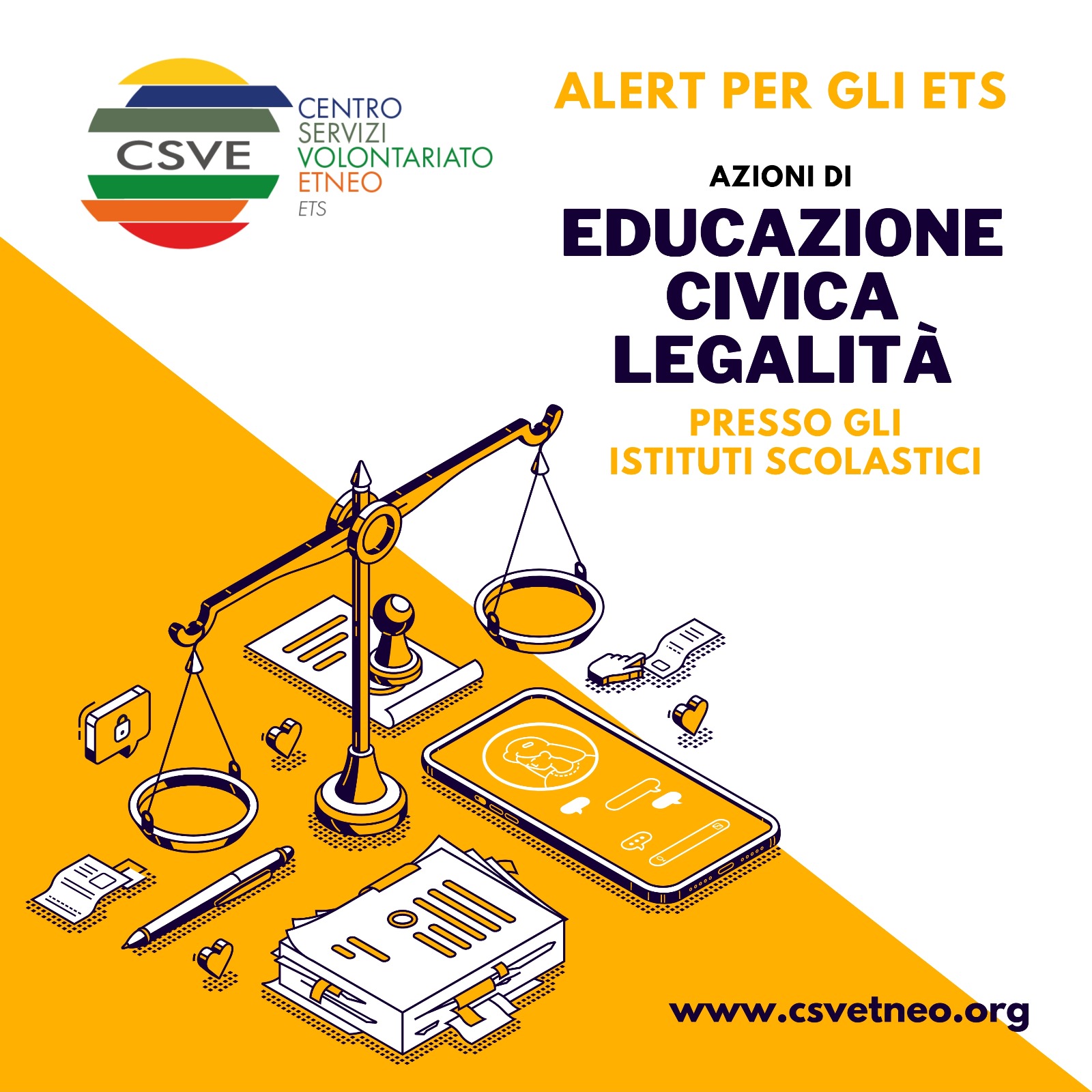 ALERT PER GLI ETS: Educazione civica e della Legalità presso gli Istituti scolastici