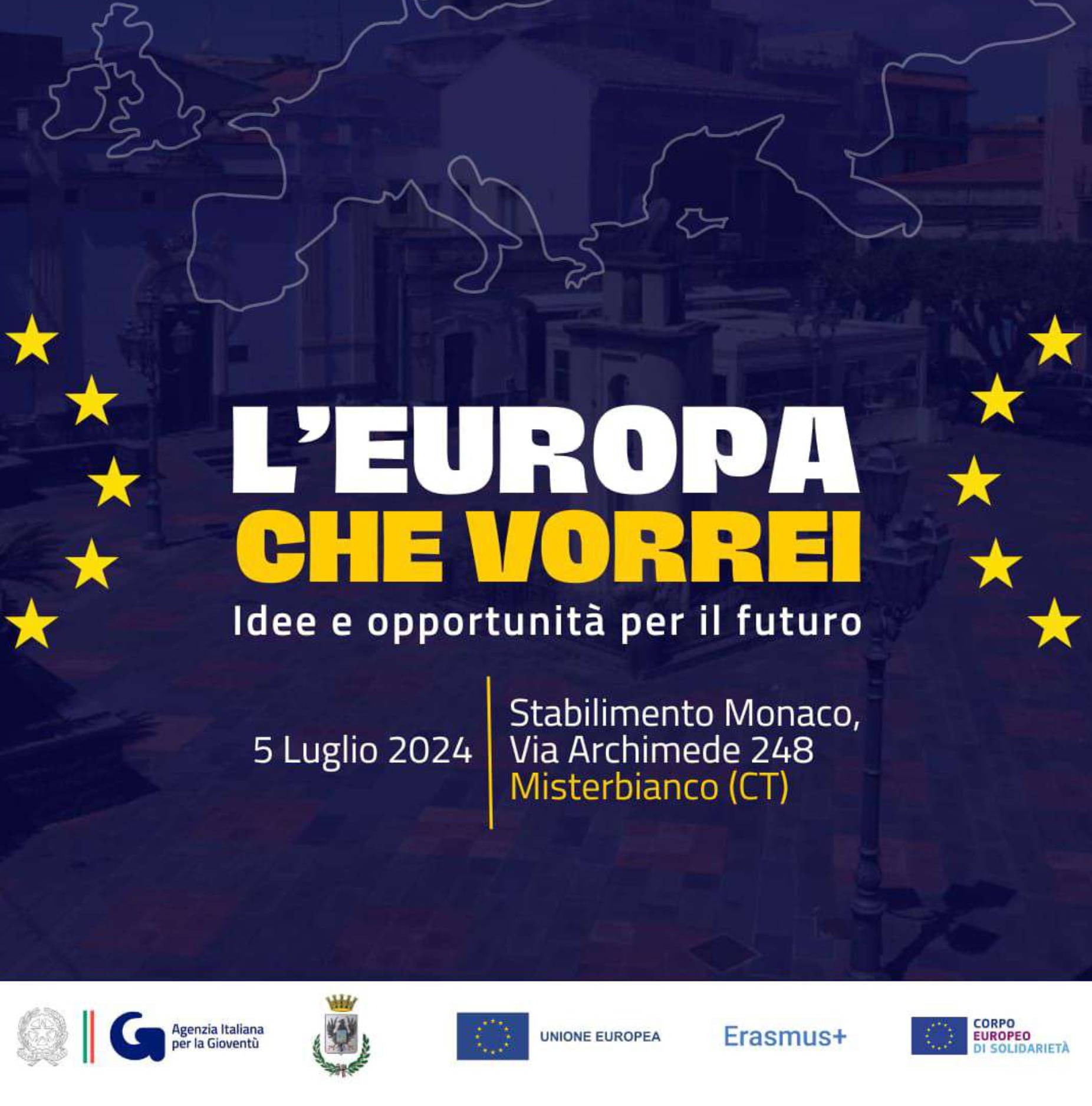 "L'Europa che vorrei": incontro con l'Agenzia Italiana per la Gioventù a Misterbianco