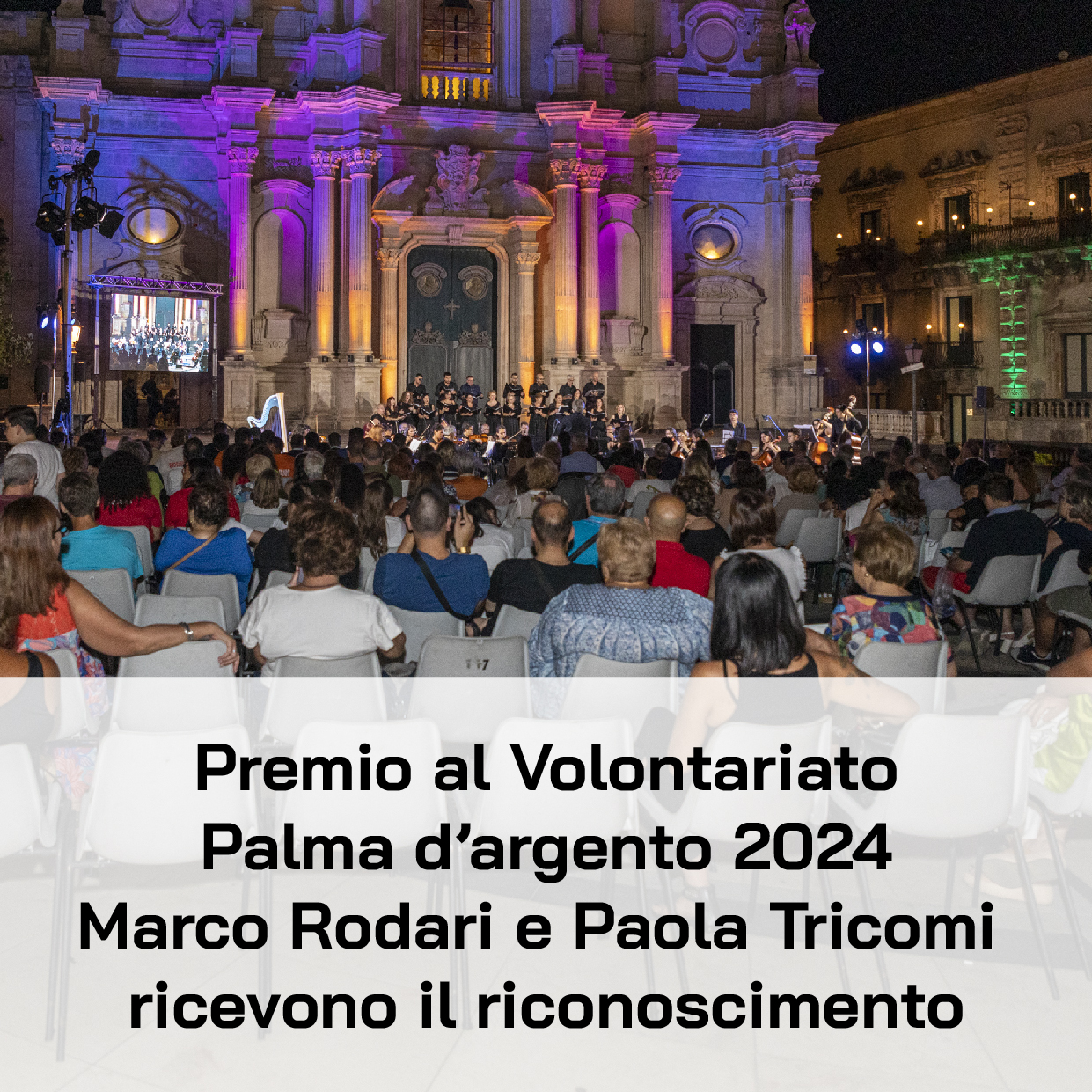 Paola Tricomi e Marco Rodari ricevono la Palma d'argento 2024