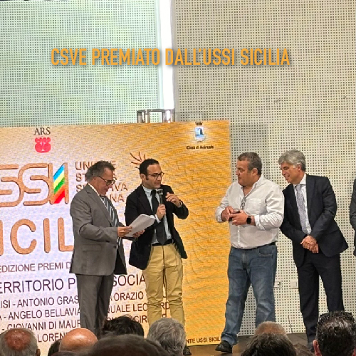 CSVE premiato dall’Unione Stampa Italiana