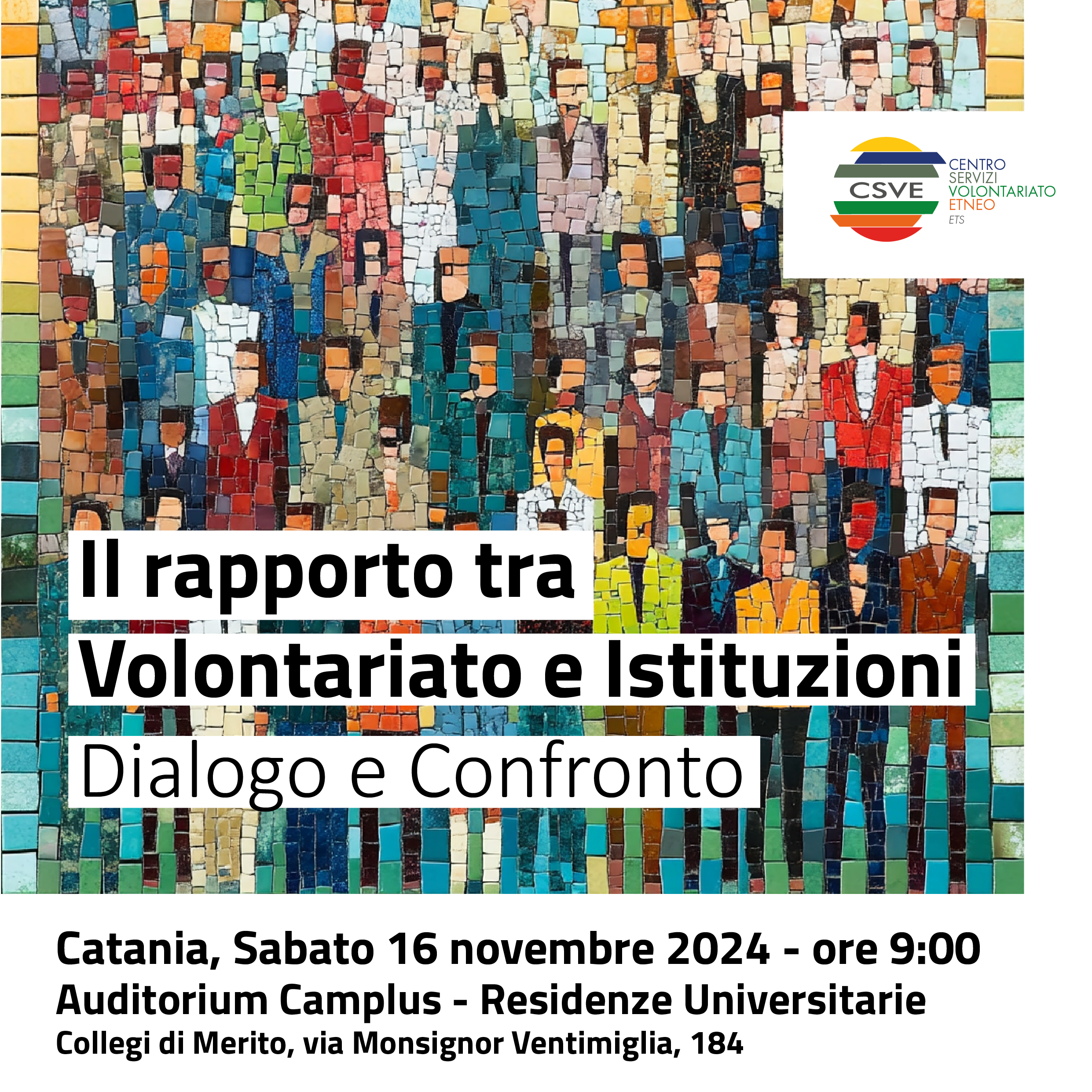 Il rapporto tra Volontariato e Istituzioni: Tavolo di Confronto