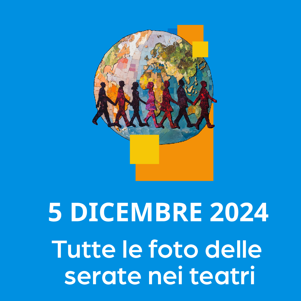 Tutte le foto dai teatri della Giornata Internazionale del Volontariato