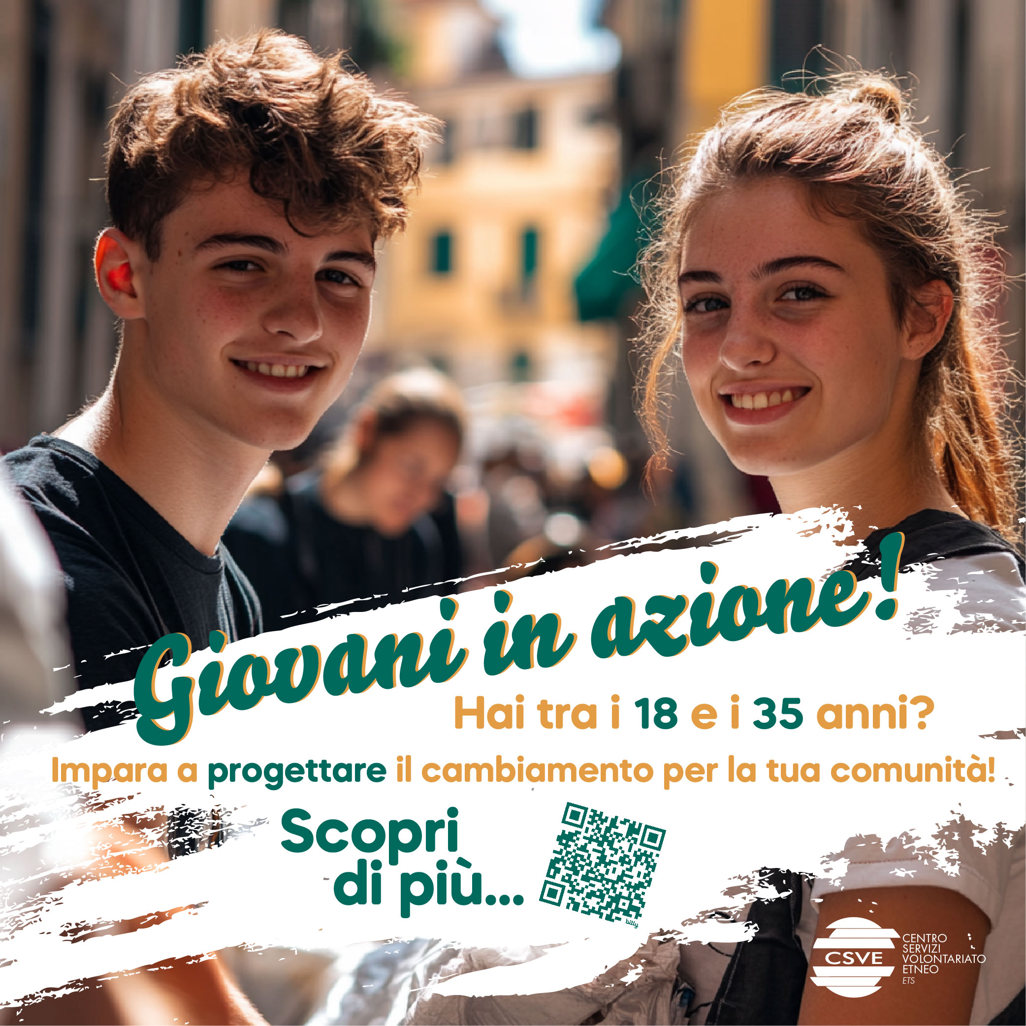 Giovani in azione! Progetta il cambiamento per la tua comunità