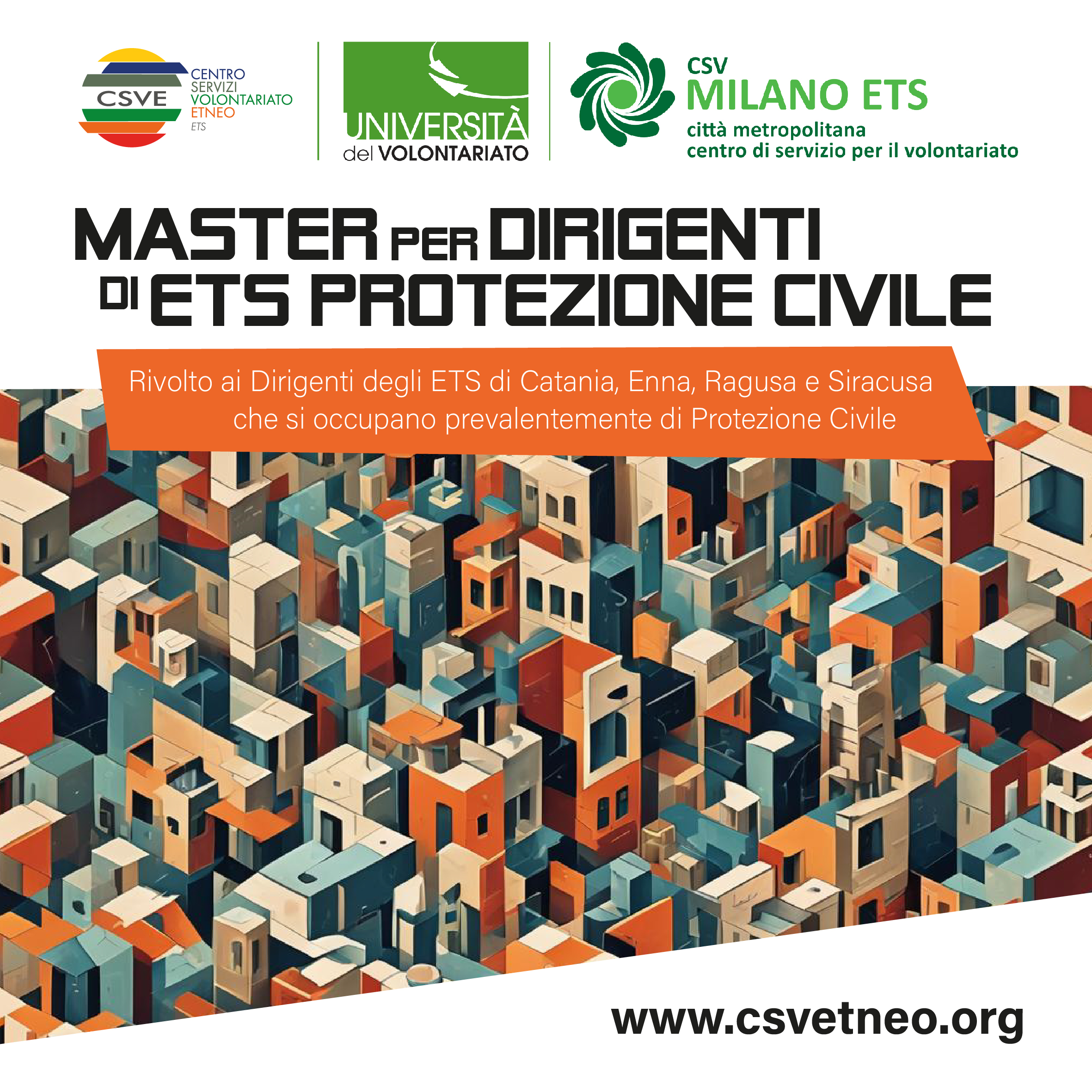 Master per dirigenti di ETS di Protezione Civile