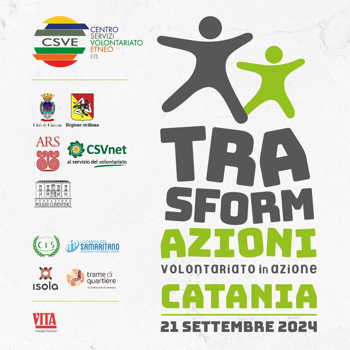 CONVEGNO | Trasformazioni, Volontariato in Azione | Catania, 21 settembre